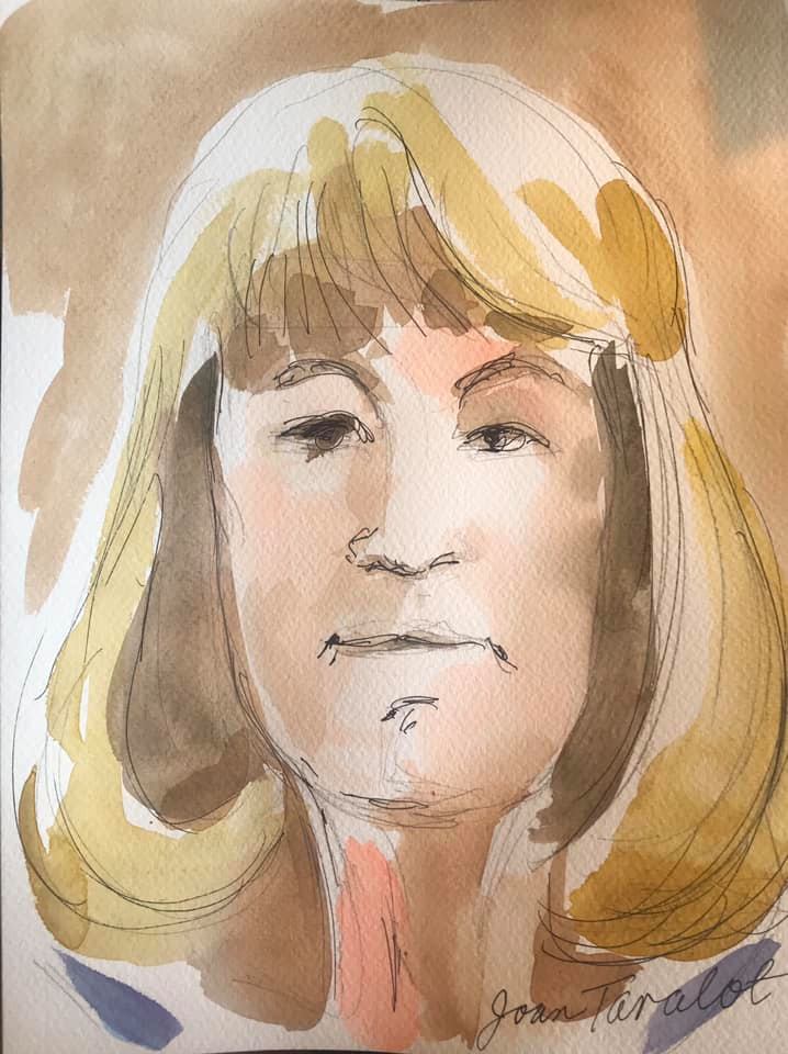 Watercolors by Joan 2: Gdansk, Poland Virtual Sketch