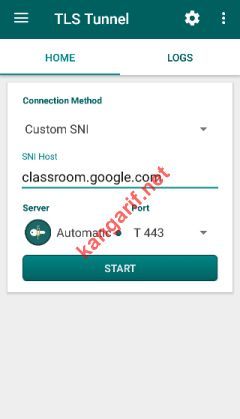 pengaturan TLS Tunnel cara merubah kuota belajar telkomsel