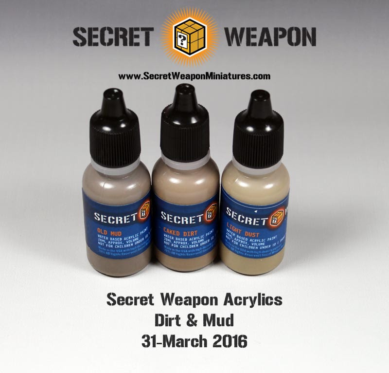 Tabletop Fix Secret Weapon Miniatures New Acrylic Paints