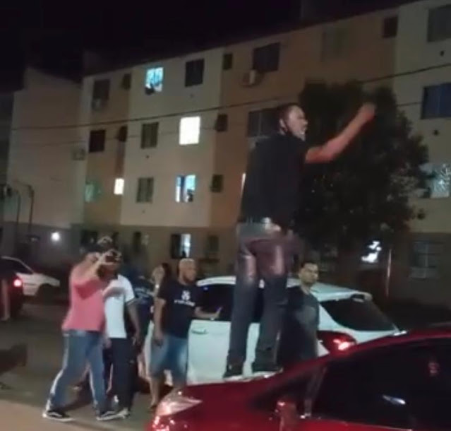 Motoristas de aplicativo realizam protesto no Orgulho do Madeira e pedem fim de assaltos – VÍDEO