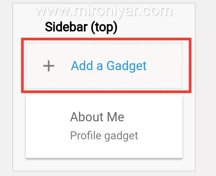 How to add Featured post slider widget for website www.mironiyar.com