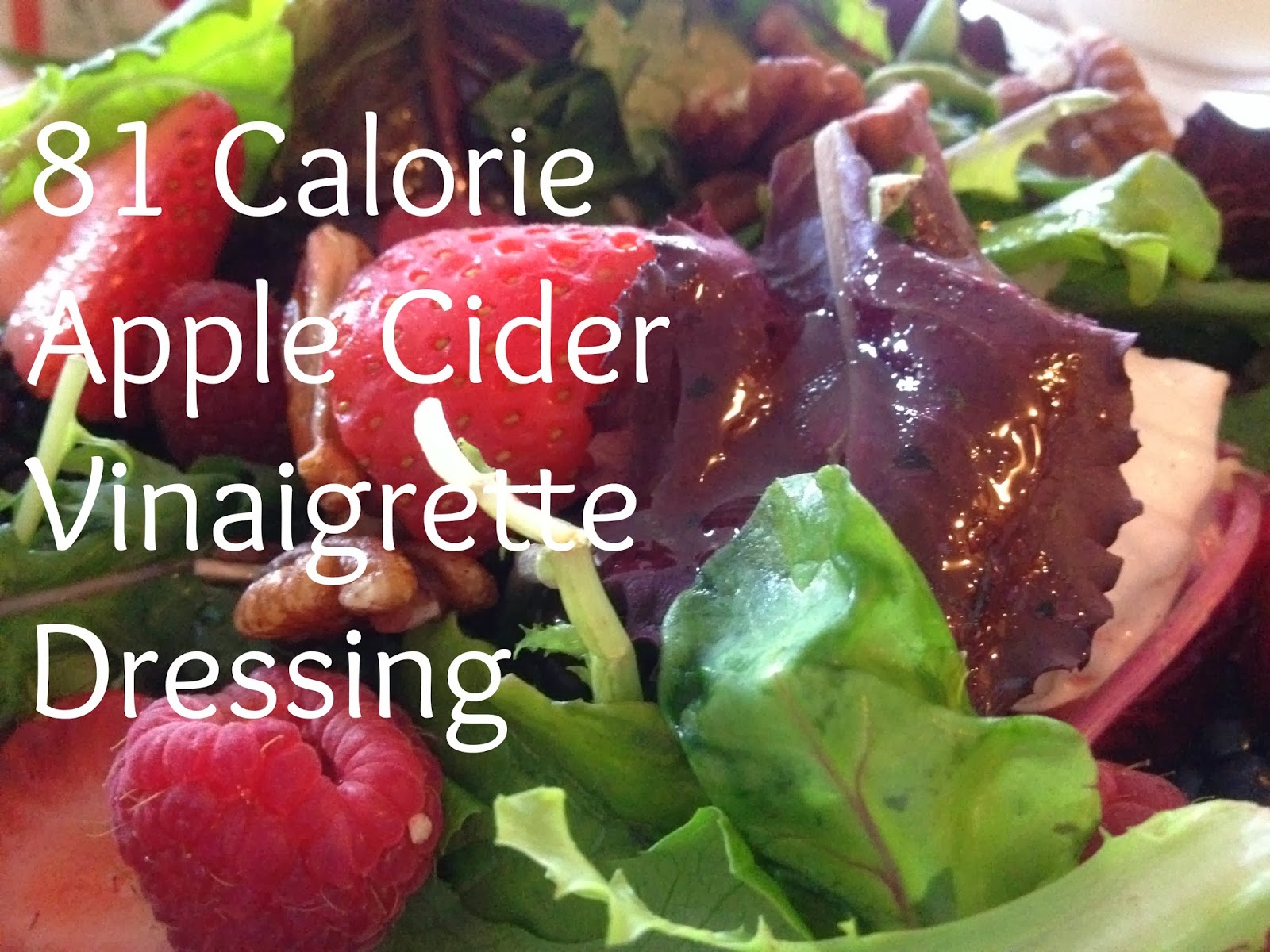 The Simple Life Apple Cider Vinaigrette Dressing