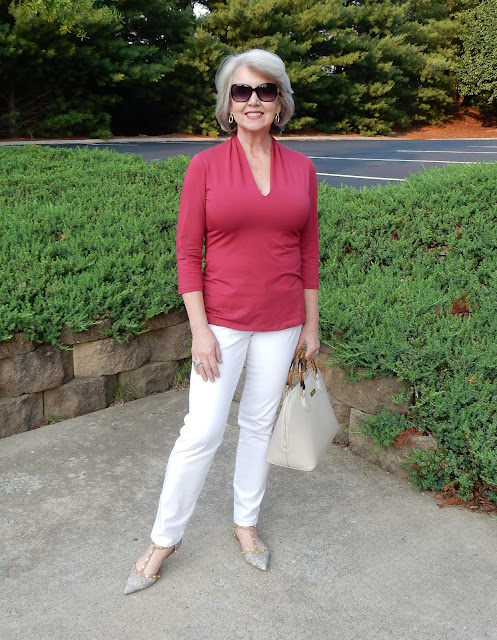 Fifty, not Frumpy: Jeans and a Tee