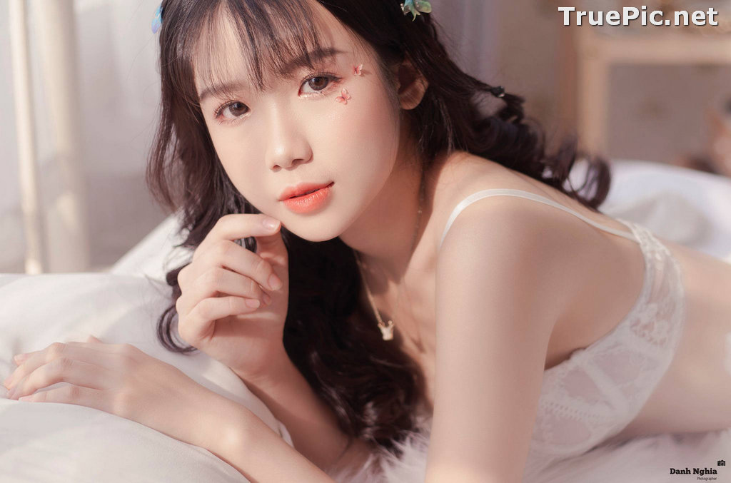 Image Vietnamese Cute Girl - Tran Thi Anh Thu - Beautiful White Butterfly - TruePic.net - Picture-3