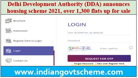 DDA housing scheme 2021