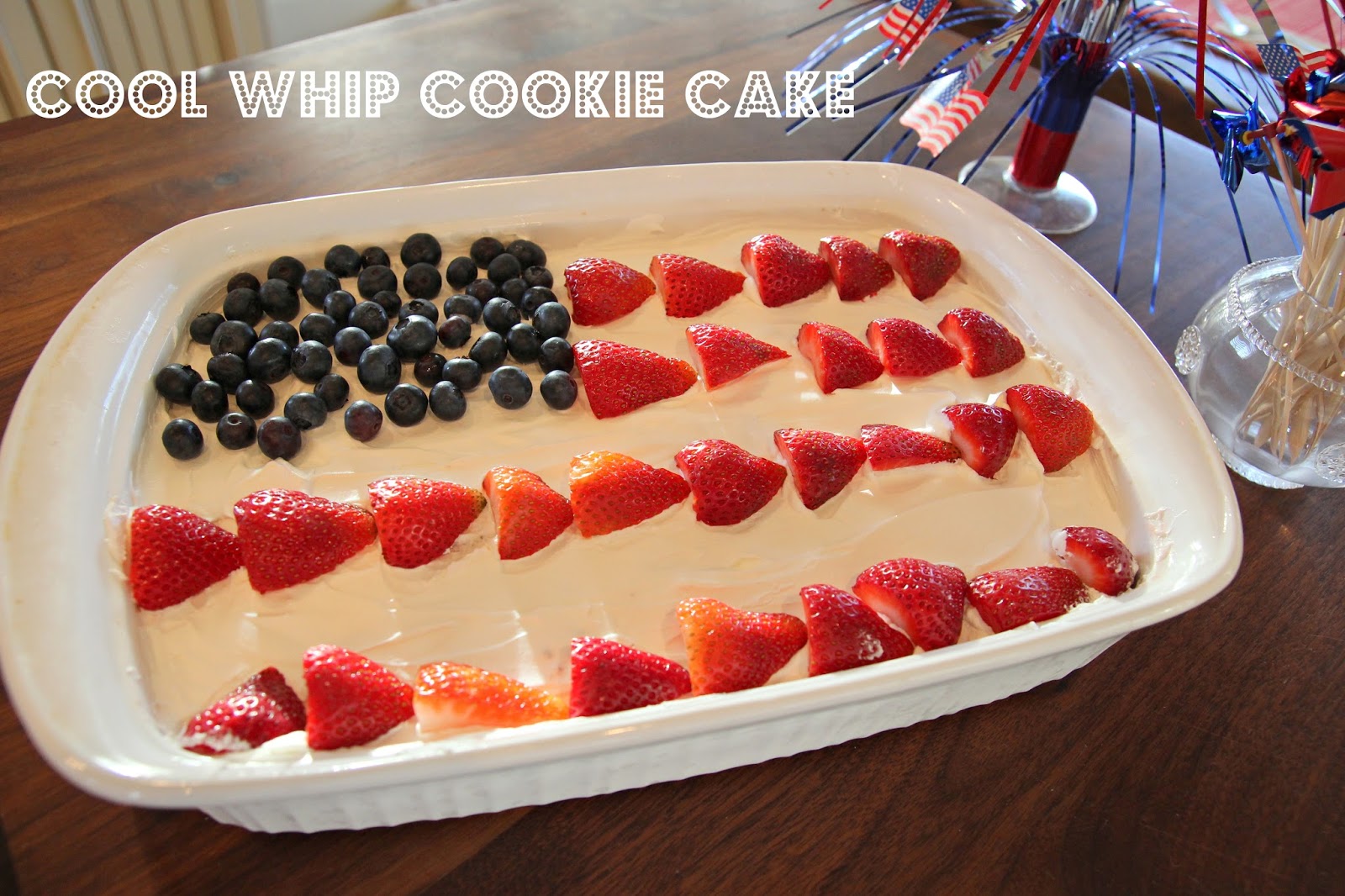 Miss Dixie Cool Whip Cookie Cake