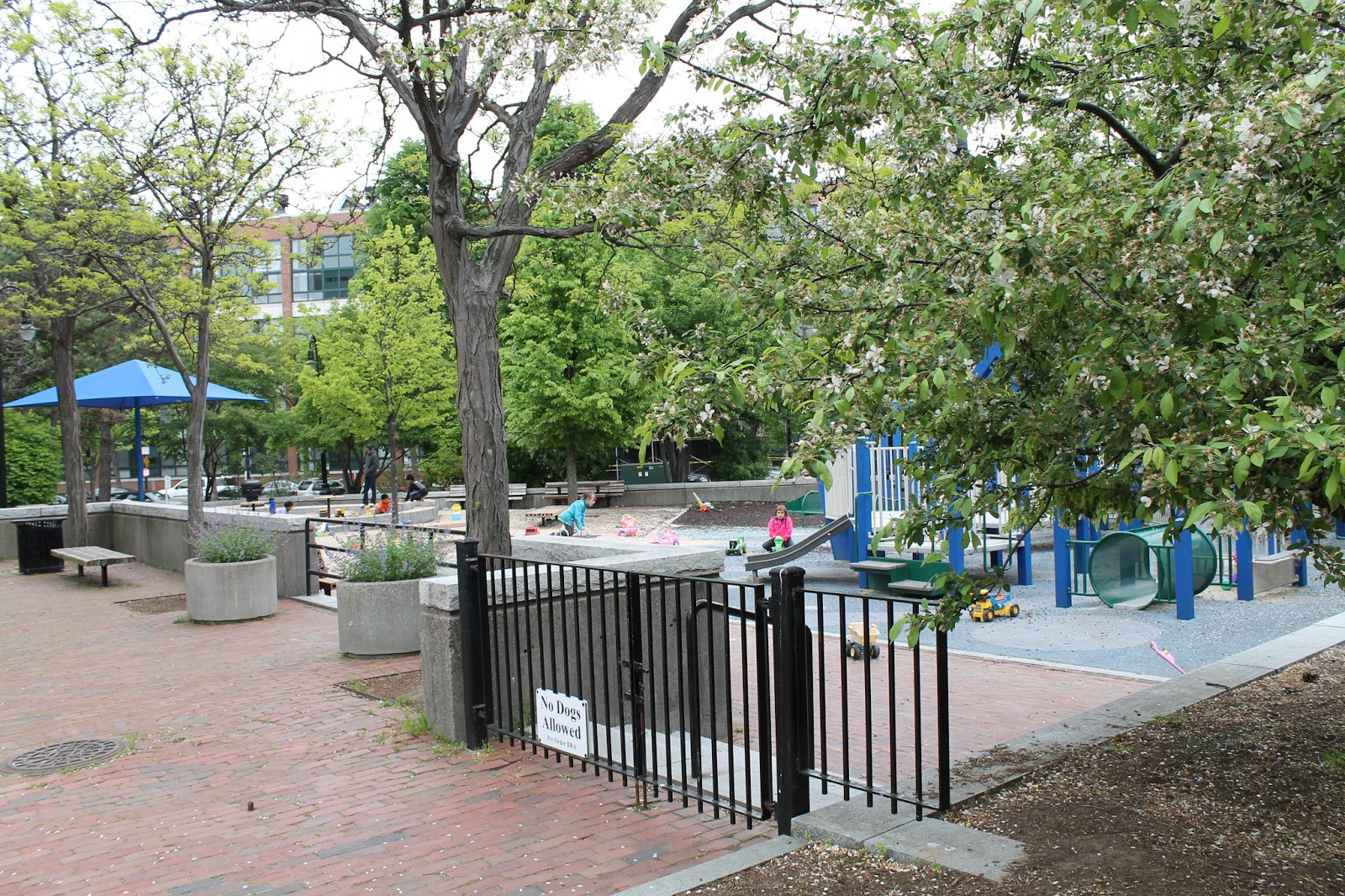 Playground Hopping The Charlestown Navy Yard Playground and Fountain