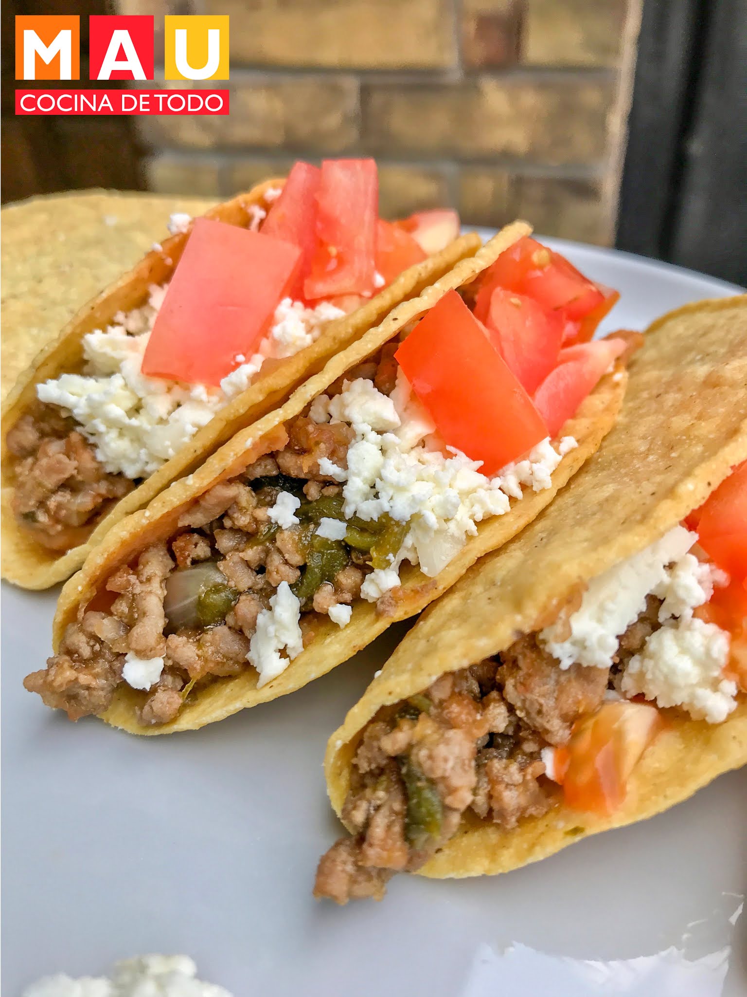 Mau Cocina de Todo: Tostitacos de Picadillo