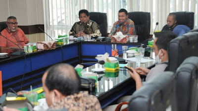 Pimpinan DPRK Banda Aceh Terima Anggota DPRD Langkat