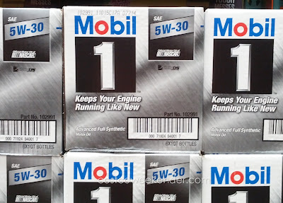 Save money and change your own car's engine oil with Mobil 1 5W-30 synthetic motor oil