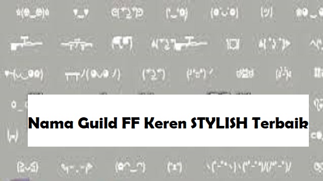 Nama Guild Ff Keren 2021 Yang Belum Dipakai Cara1001