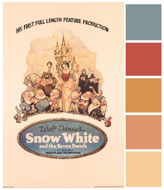 Wedding palette - Vintage Snow White