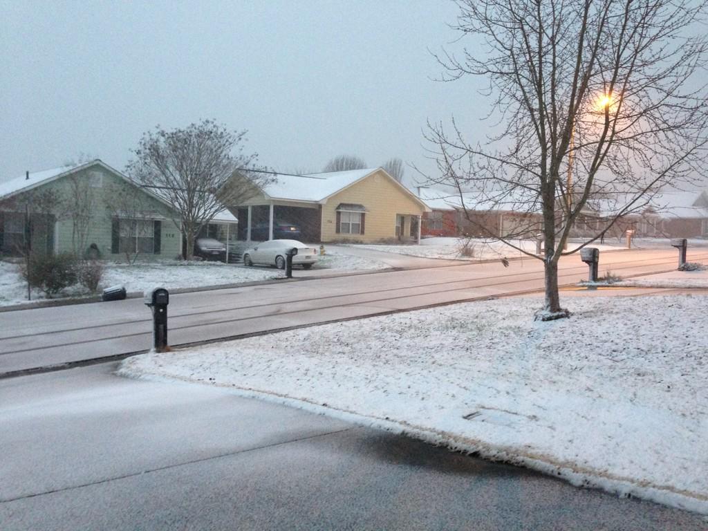 The Original Weather Blog Wintry "Treat" for the South; Will Spread