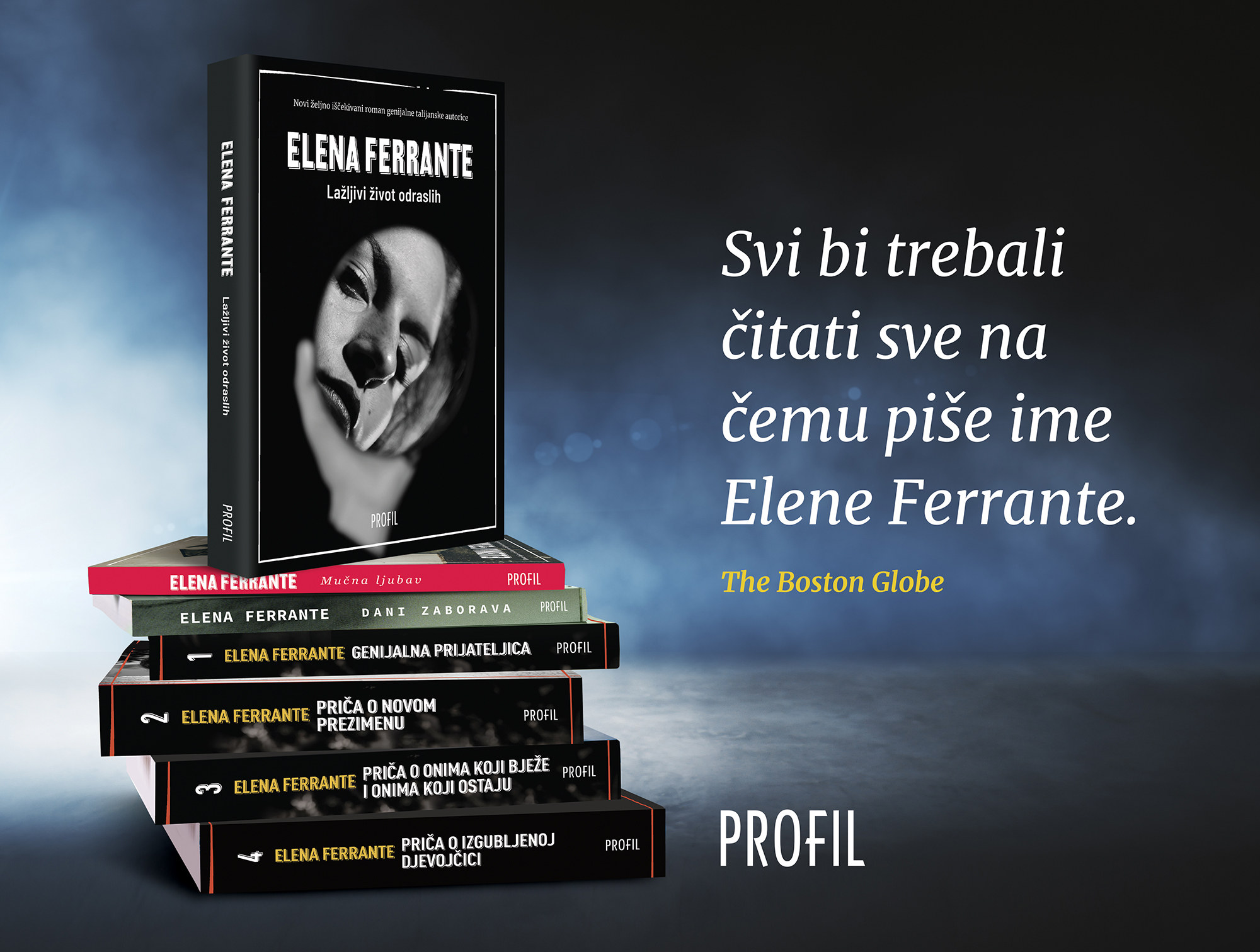 Nova knjiga Elene Ferrante ‘Lažljivi život odraslih’ u izdanju Profila