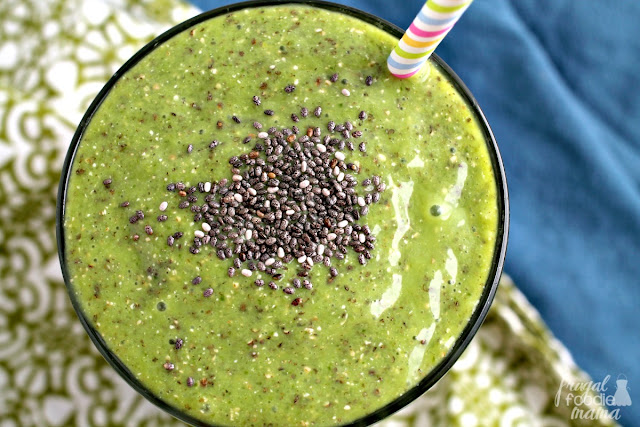 This thick & creamy Matcha Chia Pudding Green Smoothie is protein-packed and loaded with antioxidants, Vitamin A,  & Omega-3 fatty acids. The perfect pre-workout meal!