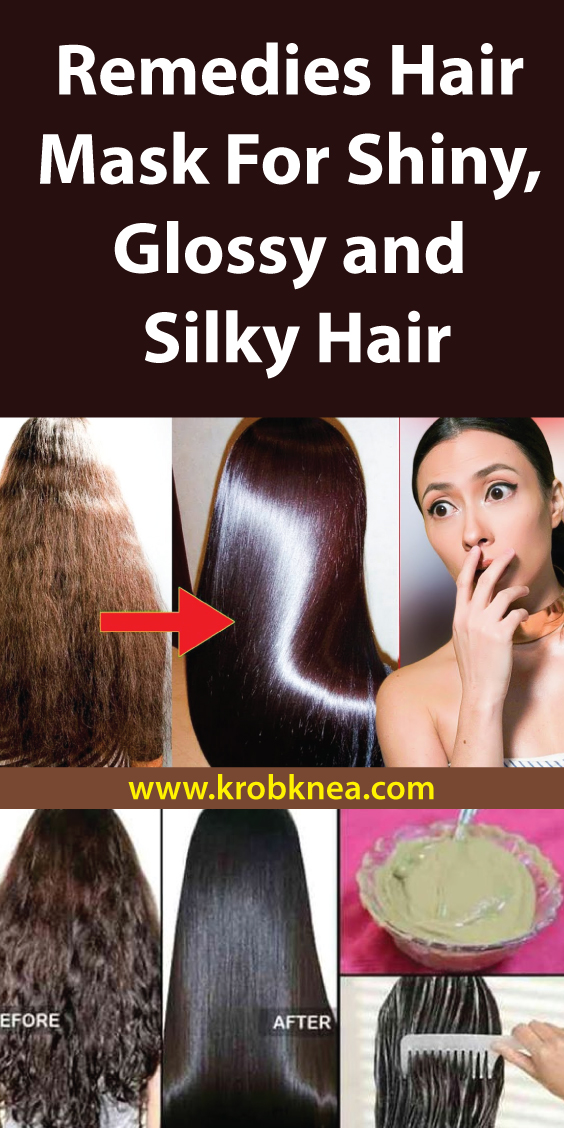 Remedies Hair Mask For Shiny, Glossy And Silky Hair KrobKnea