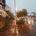 Chuva causa alagamentos, quedas de árvore e destelhamentos em Balneário Camboriú