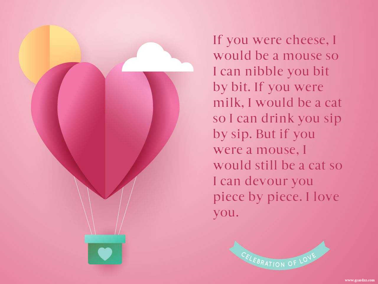 i love you greeting cards for her