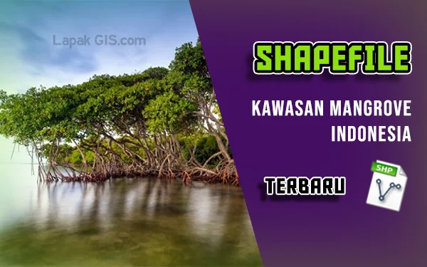 Data Shapefile Kawasan Mangrove Indonesia Terbaru