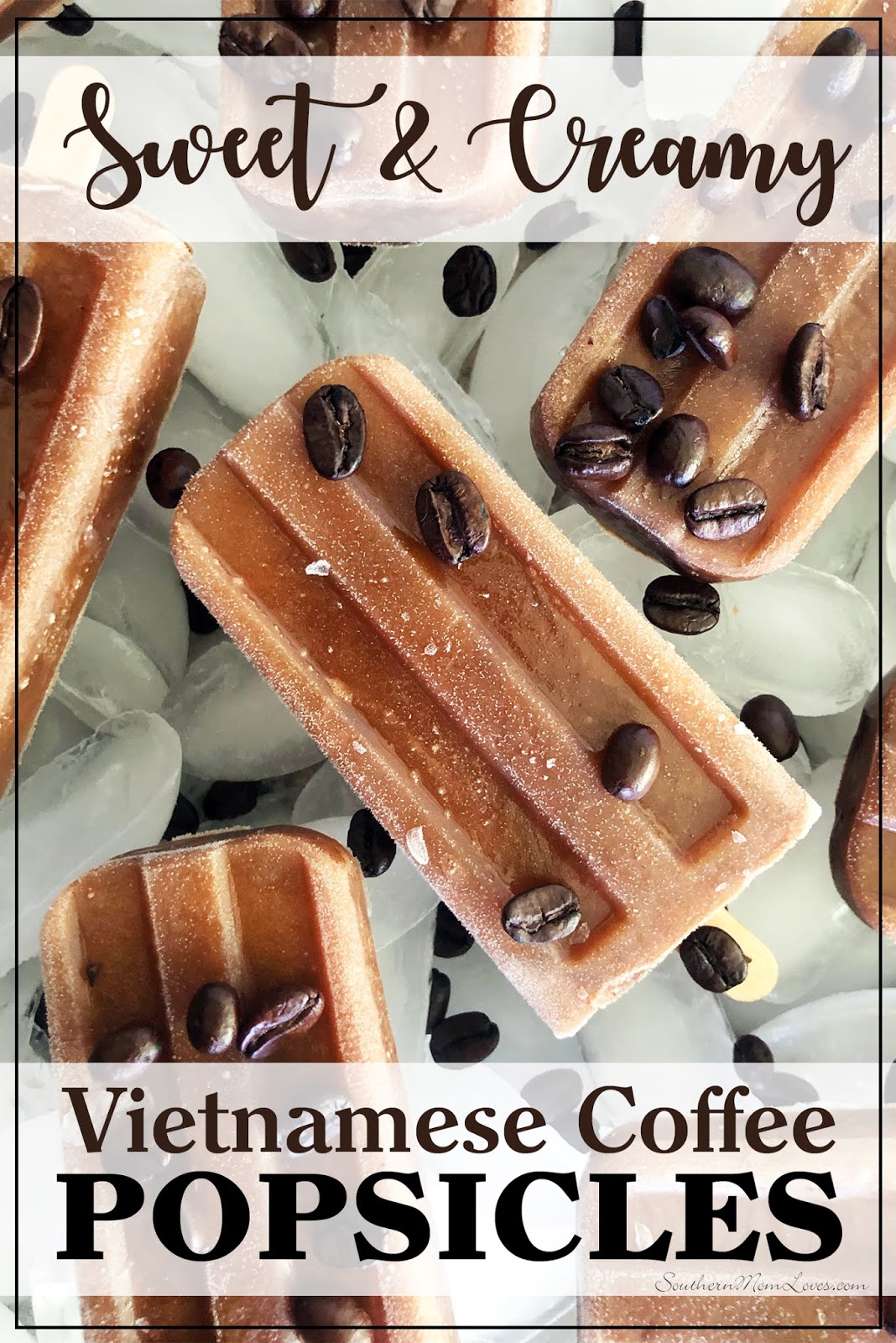 Southern Mom Loves: Sweet & Creamy Vietnamese Coffee Popsicles!