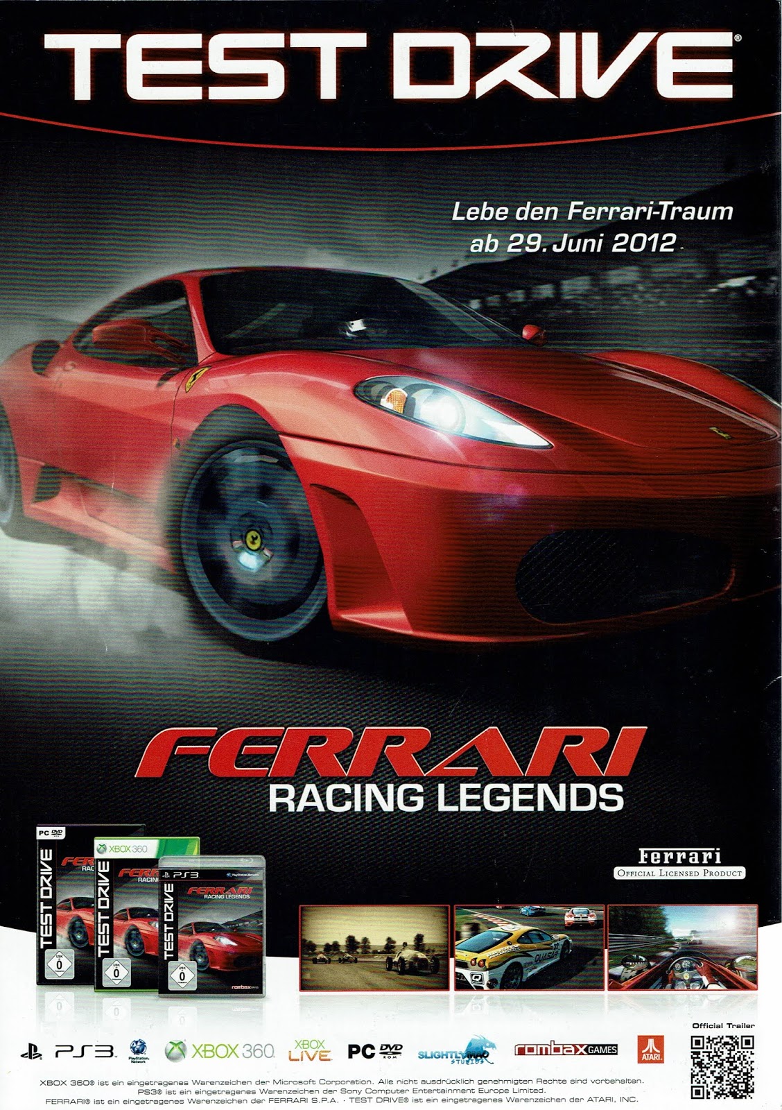 download test drive unlimited ferrari racing legends