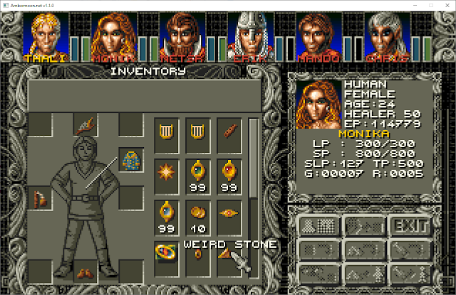 NEWS - Ambermoon : nouveau et meilleur remake du jeu ? 2 Inventory | RPG Jeuxvidéo