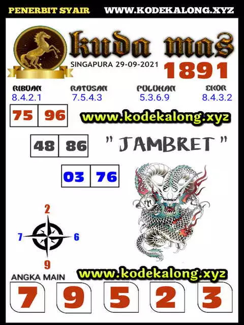 Prediksi Syair Sgp 29 September 2021 Pangkalantoto