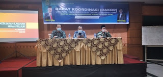 Kakanwill Kemenag Provinsi Jambi Secara Resmi Membuka Rakor Layanan Nikah Dan Rujuk.