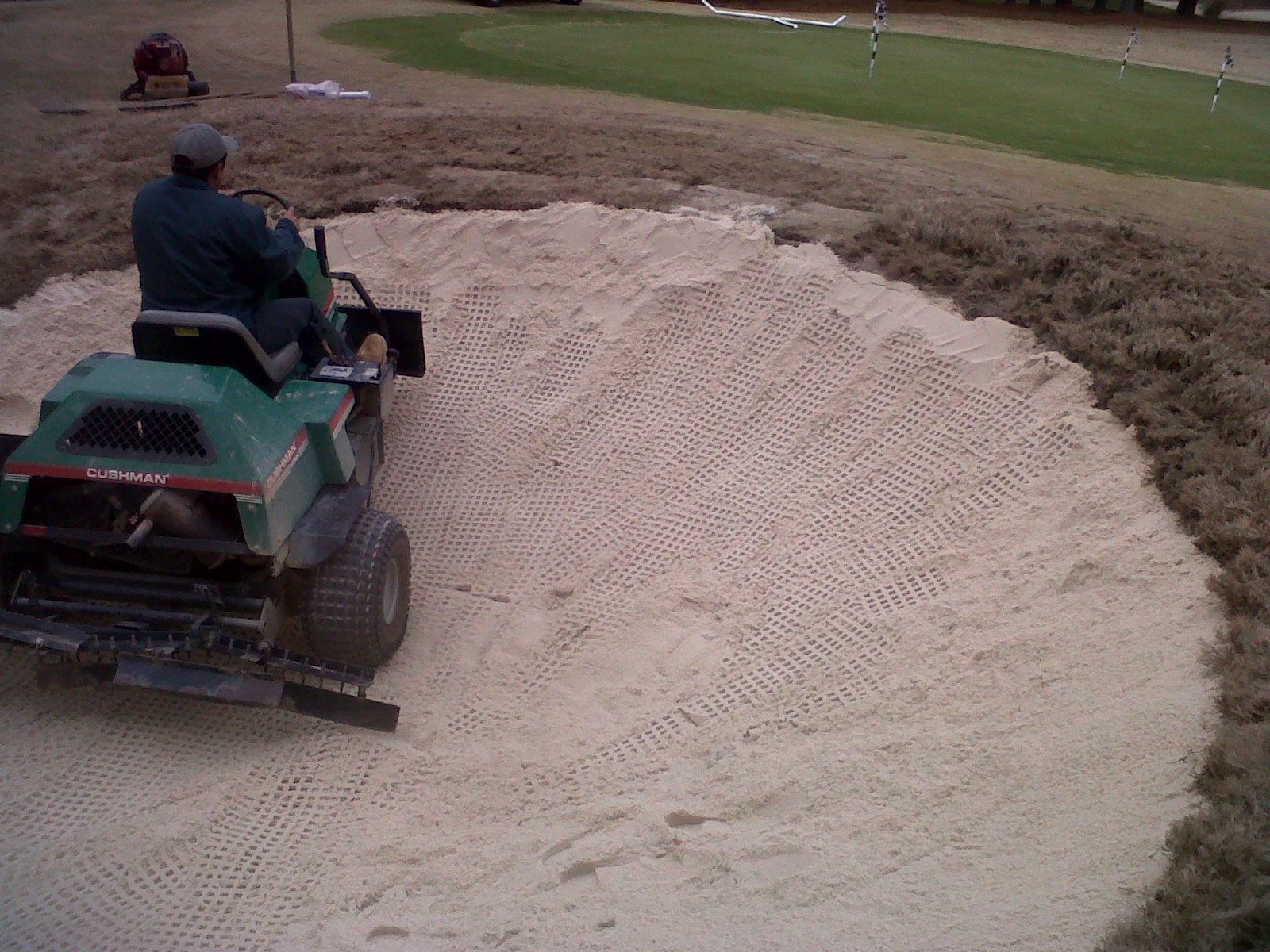 Heritage Golf Club Maintenance Bunker Reconstruction Continued