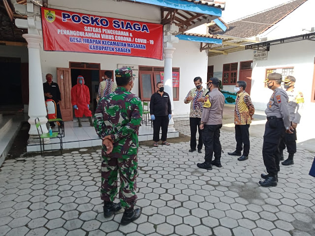 Peresmian Kampung Siaga Covid 19 Desa Jirapan, Masaran Peresmian Kampung Siaga Covid 19 Desa Jirapan, Masaran