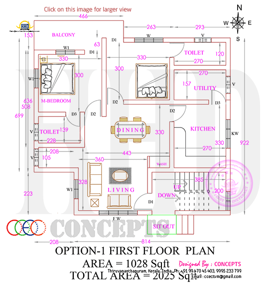 First floor plan