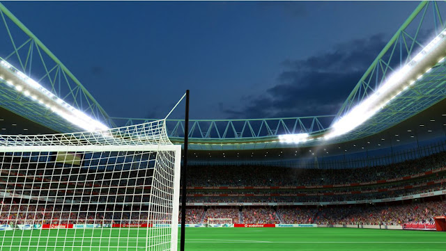 3dsMax高精度足球場3D模型下載