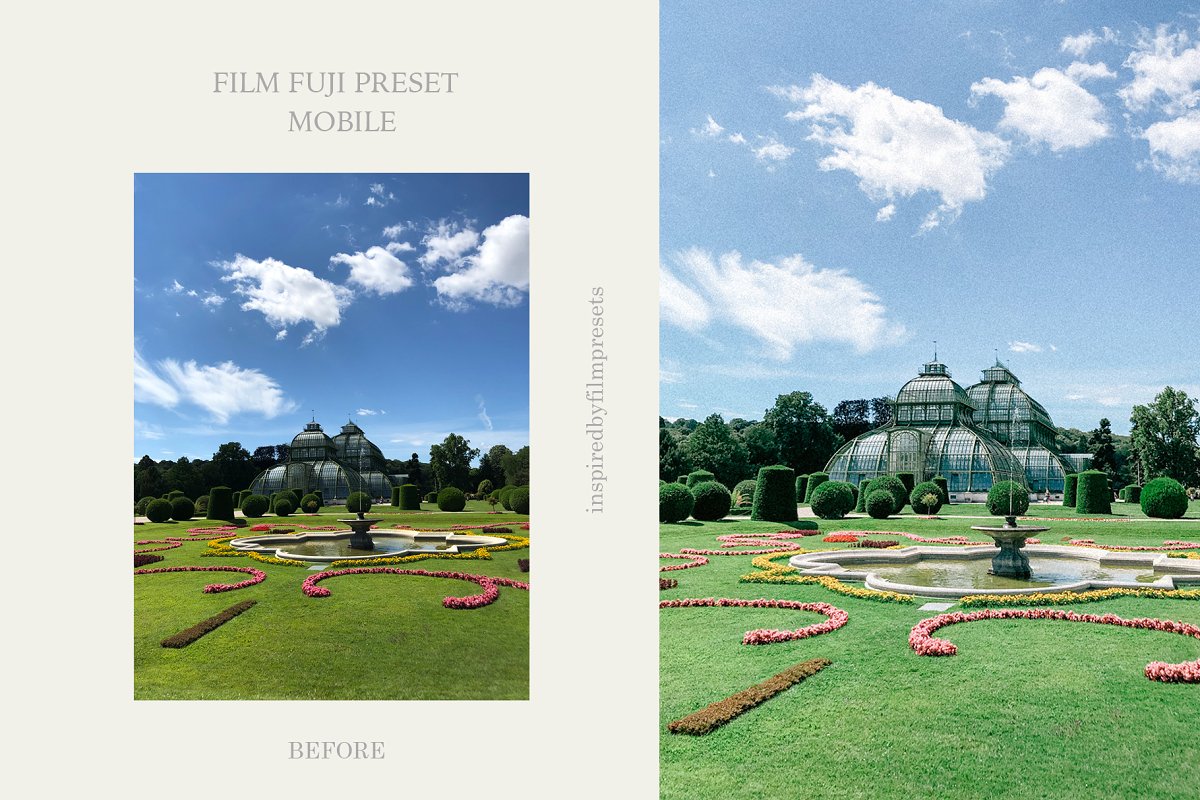 Mobile Lightroom Fuji Film Preset (DNG)