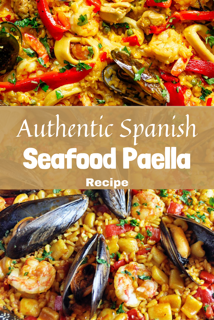 AUTHENTIC SPANISH SEAFOOD PAELLA RECIPE Dinner Recipesz