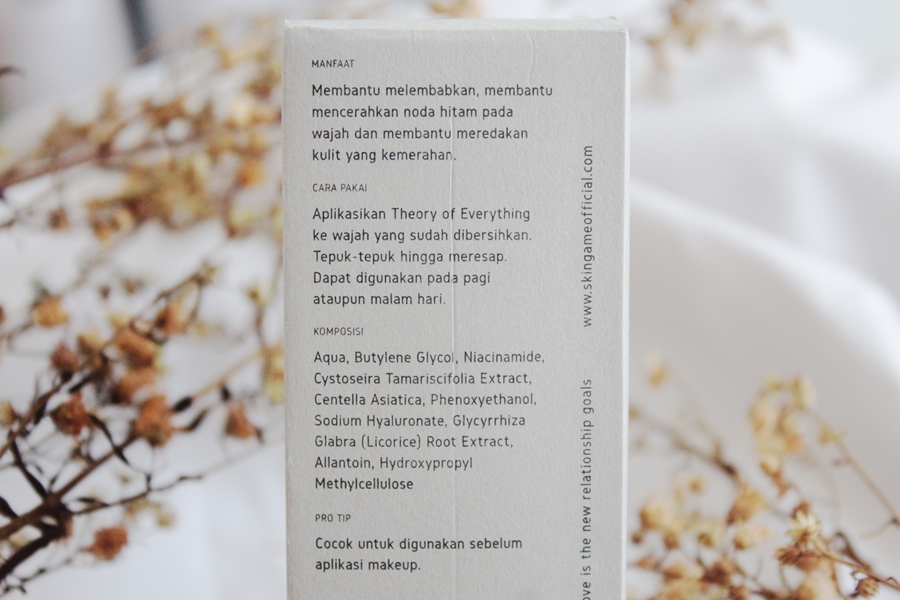 Fungsi essence Skin Game