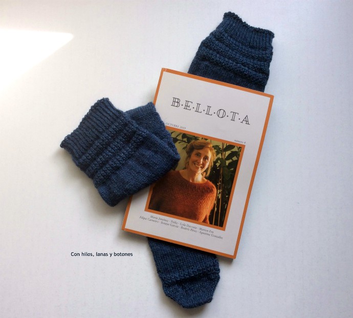 Con hilos, lanas y botones: Moffitt Socks (patrón de Soraya García, @soriknits)