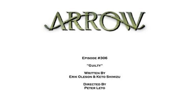 Arrow - Episode 3.06 - Title Revealed