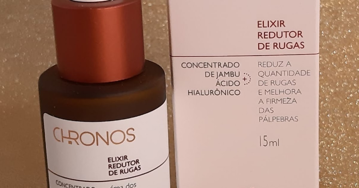 Elixir Redutor de Rugas para os olhos Chronos Natura