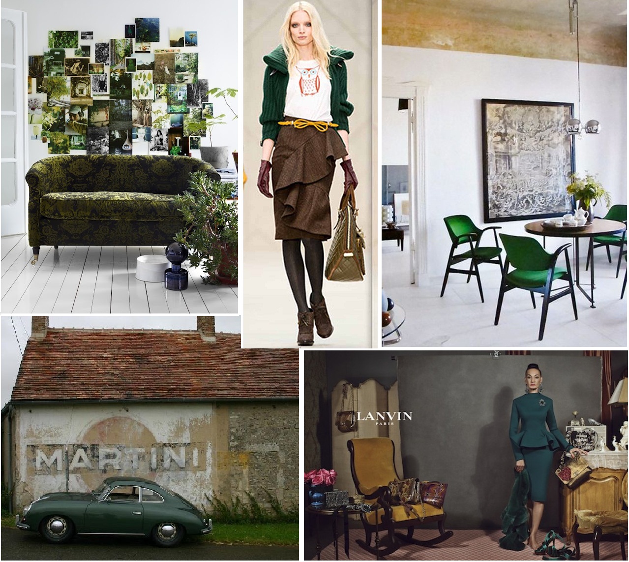 Moonlight Sonata.. Zumrut Yesili Haki / Trendy Fall Color EMERALD