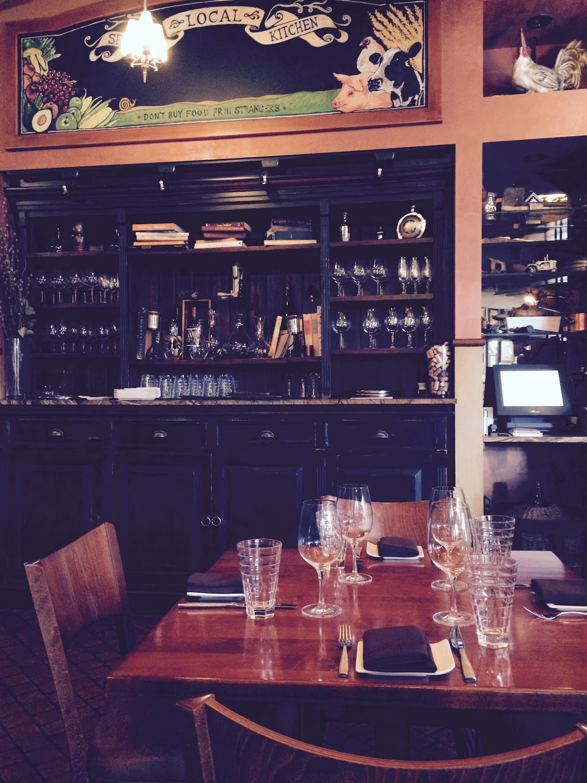 Do You Really Know What You're Eating? My 58.36 lunch at Local