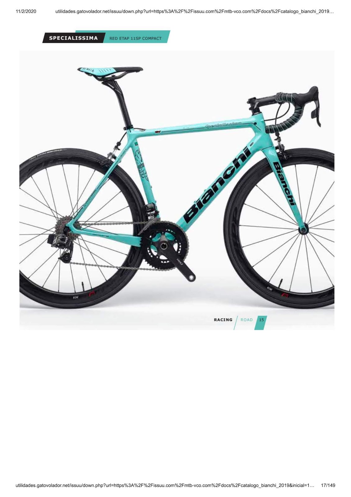 CATALOGUES BIANCHI BIANCHI 2019