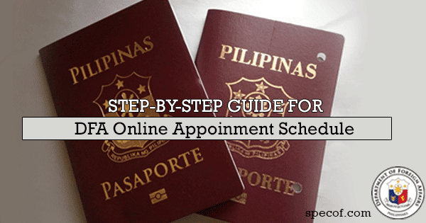 Tutorial: DFA Online Appointment Schedule 2018 | Specof.com Tutorial: DFA Online Appointment Schedule 2018 | Specof.com