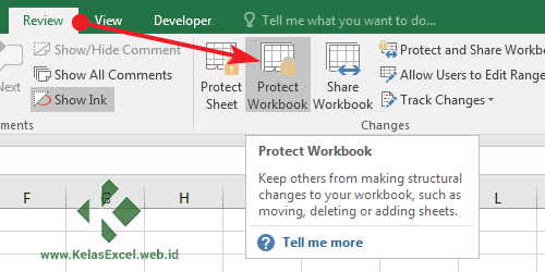 Protect Workbook Excel File