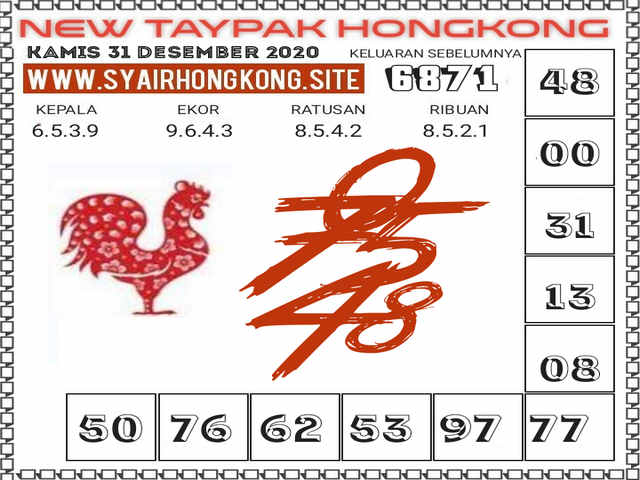 Syair hk 31 Desember 2020 KODE SYAIR SGP SYAIR HK SYAIR SYDNEY 2021