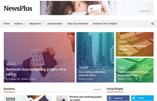 NewsPlus Blogger Template NewsPlus Blogger Template