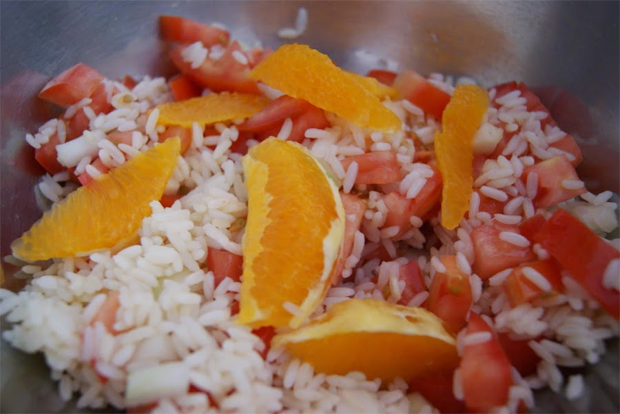 Ensalada de arroz paso 3