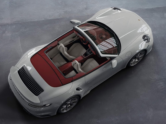 Porsche apresenta novo interior em couro bicolor elegante