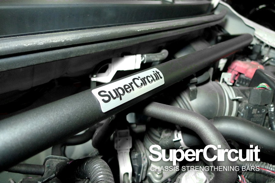 SUPERCIRCUIT CHASSIS STRENGTHENING BARS Perodua Bezza Front Strut Bar