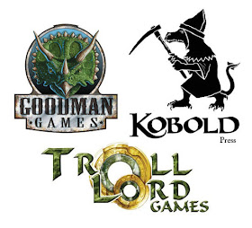 Goodman Games, Troll Lord Games, Kobold Press