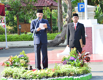 Bupati Ngawi Pimpin Peringatan Sumpah Pemuda ke-86 Th 2014